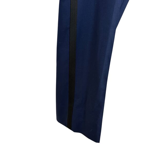 Calvin Klein Tuxedo Suit Navy Blue Black Extreme Slim Fit Jacket Pants 40S 34S - Picture 16 of 16